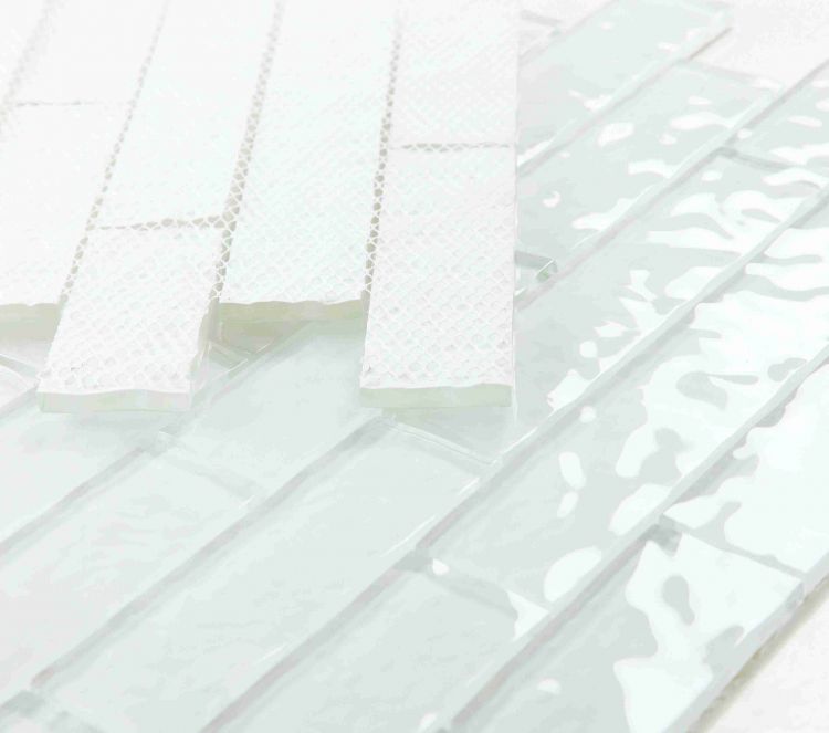 Ripple White Glossy 11.75 x 11.75